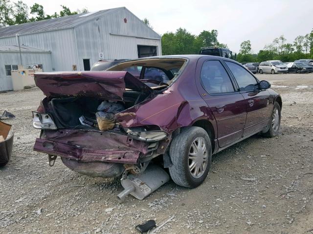 1C3EJ56H3WN224926 - 1998 CHRYSLER CIRRUS LXI PURPLE photo 4