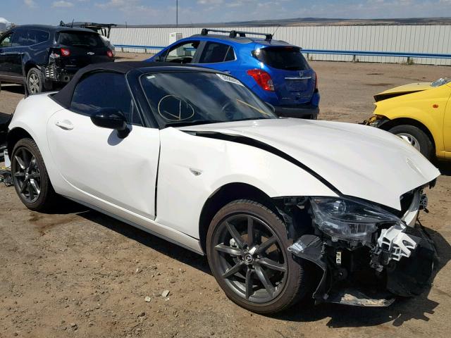 JM1NDAC78G0103122 - 2016 MAZDA MX-5 MIATA WHITE photo 1