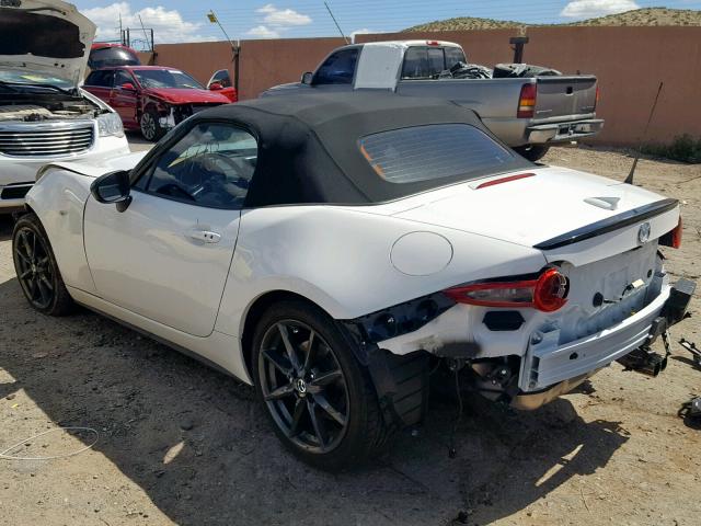 JM1NDAC78G0103122 - 2016 MAZDA MX-5 MIATA WHITE photo 3