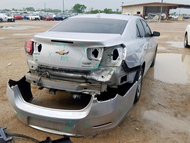 1G11C5SL2EF294448 - 2014 CHEVROLET MALIBU 1LT SILVER photo 4