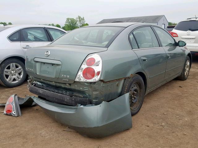 1N4AL11D26C190139 - 2006 NISSAN ALTIMA S GREEN photo 4