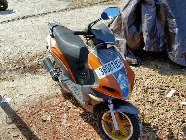 L5YACBPA3F1106802 - 2015 TAIZ SCOOTER ORANGE photo 1