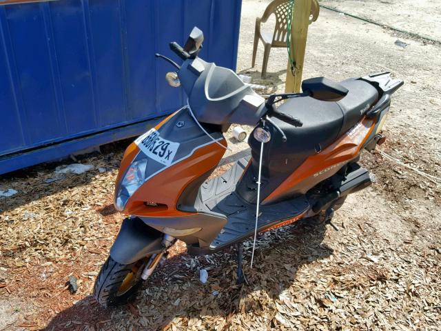 L5YACBPA3F1106802 - 2015 TAIZ SCOOTER ORANGE photo 2