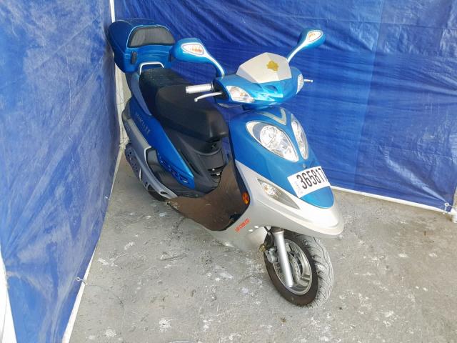 LB2TCB37652C07235 - 2005 GEEL SCOOTER BLUE photo 1