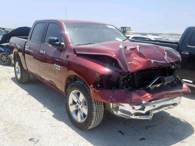 1C6RR6LM1HS596726 - 2017 RAM 1500 SLT BURGUNDY photo 1