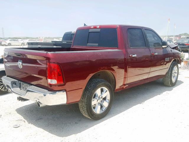 1C6RR6LM1HS596726 - 2017 RAM 1500 SLT BURGUNDY photo 4