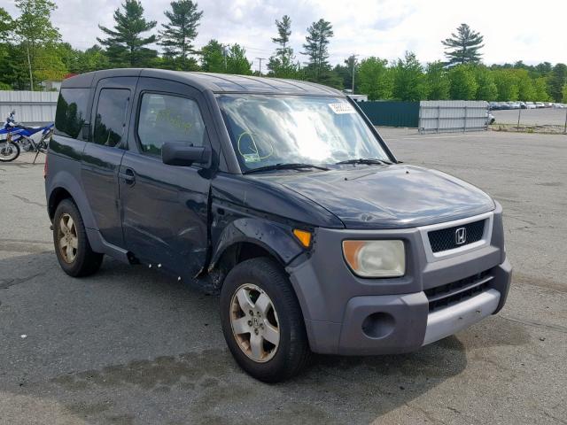 5J6YH28543L036570 - 2003 HONDA ELEMENT EX BLACK photo 1