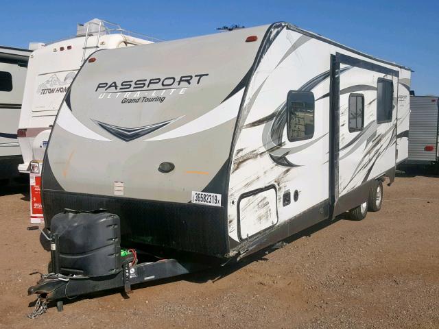 4YDT26726HX415938 - 2017 KEYSTONE PASSPORT 双色 照片 2