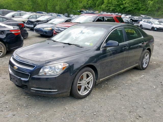 1G1ZC5EB9AF245618 - 2010 CHEVROLET MALIBU 1LT 黑色 照片 2