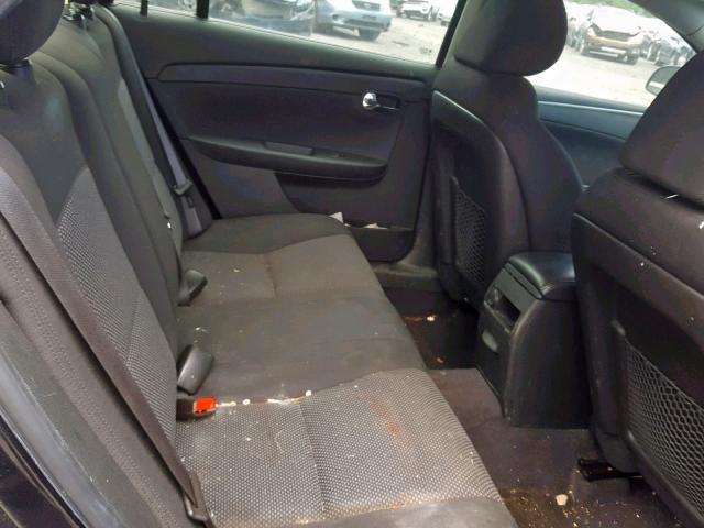 1G1ZC5EB9AF245618 - 2010 CHEVROLET MALIBU 1LT 黑色 照片 6