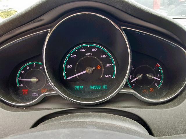 1G1ZC5EB9AF245618 - 2010 CHEVROLET MALIBU 1LT 黑色 照片 8