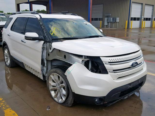 1FMHK7F86CGA64148 - 2012 FORD EXPLORER L WHITE photo 9