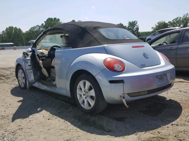 3VWRW3AL2AM006846 - 2010 VOLKSWAGEN NEW BEETLE Gümüş foto 3