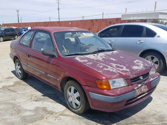 JT2EL56D7S0010427 - 1995 TOYOTA TERCEL DX BURGUNDY photo 1