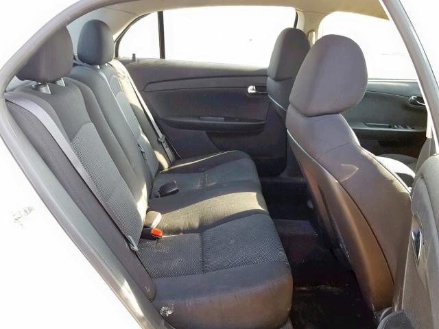 1G1ZC5E01CF187182 - 2012 CHEVROLET MALIBU 1LT WHITE photo 6