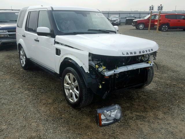 SALAK2D4XDA662829 - 2013 LAND ROVER LR4 HSE LU WHITE photo 1