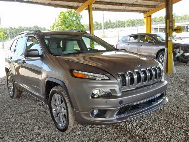 1C4PJMJS1HW647826 - 2017 JEEP CHEROKEE O GRAY photo 1