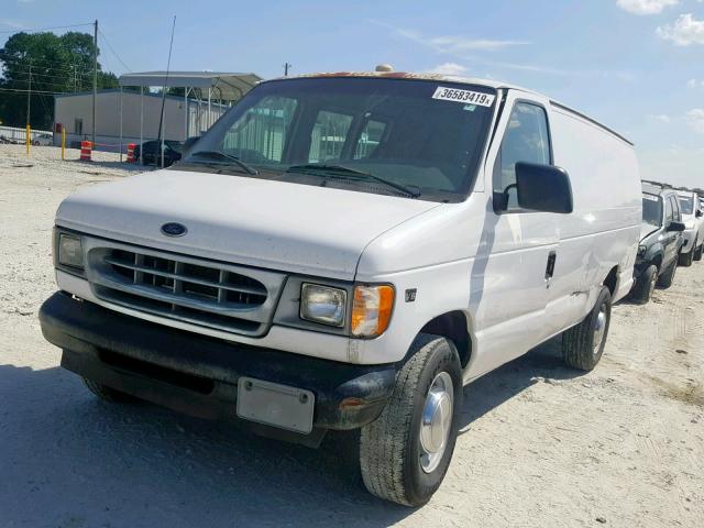 1FTSS34F71HB10128 - 2001 FORD ECONOLINE WHITE photo 2