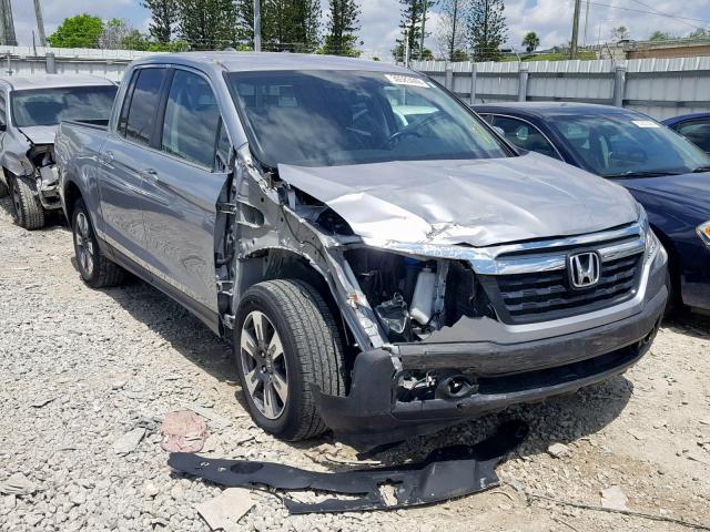 5FPYK2F67HB004880 - 2017 HONDA RIDGELINE SILVER photo 1