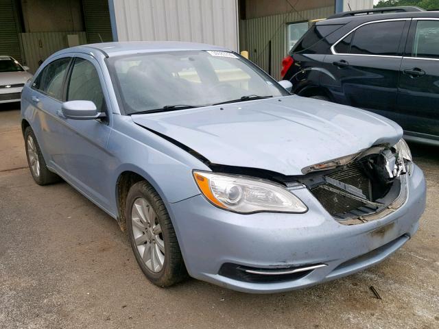 1C3CCBBB2DN513455 - 2013 CHRYSLER 200 TOURIN BLUE photo 1