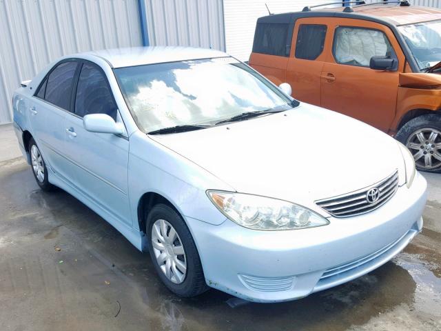 4T1BE32K25U524644 - 2005 TOYOTA CAMRY LE BLUE photo 1