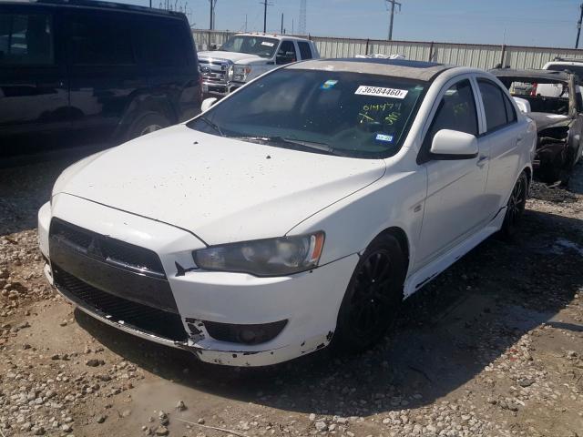 JA32U2FU8AU014479 - 2010 MITSUBISHI LANCER ES/ES SPORT  photo 2