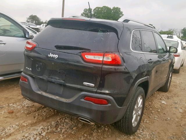 1C4PJMCS0FW552202 - 2015 JEEP CHEROKEE L BLACK photo 4