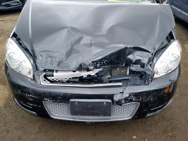 2G1WB5E32E1137790 - 2014 CHEVROLET IMPALA LIM BLACK photo 7