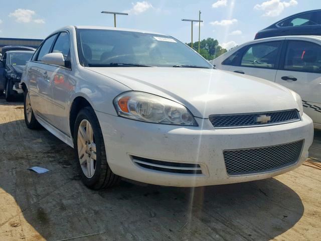 2G1WB5E35E1106677 - 2014 CHEVROLET IMPALA LIM WHITE photo 1