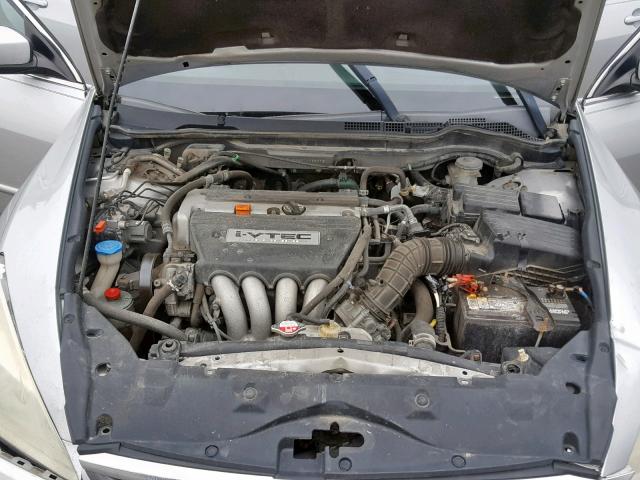 1HGCM56867A068675 - 2007 HONDA ACCORD EX SILVER photo 7