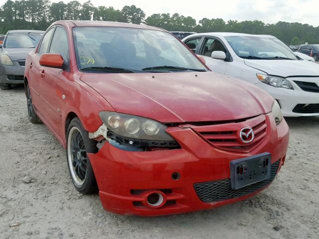 JM1BK323451308110 - 2005 MAZDA 3 S RED photo 1