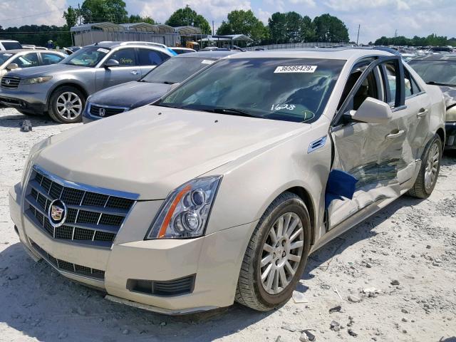 1G6DH5EG4A0139890 - 2010 CADILLAC CTS LUXURY BEIGE photo 2