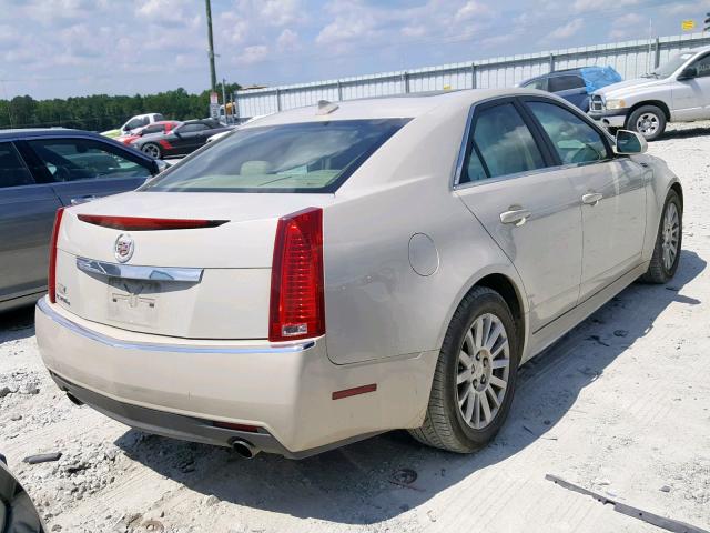 1G6DH5EG4A0139890 - 2010 CADILLAC CTS LUXURY BEIGE photo 4