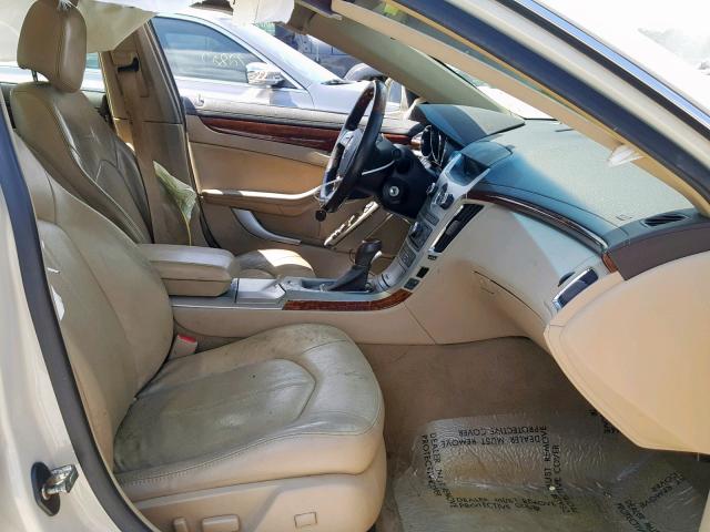 1G6DH5EG4A0139890 - 2010 CADILLAC CTS LUXURY BEIGE photo 5