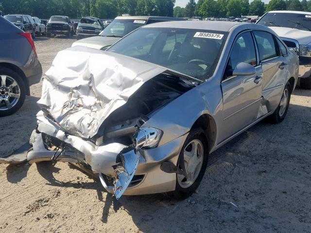 2G1WB58K669374112 - 2006 CHEVROLET IMPALA LS SILVER photo 2