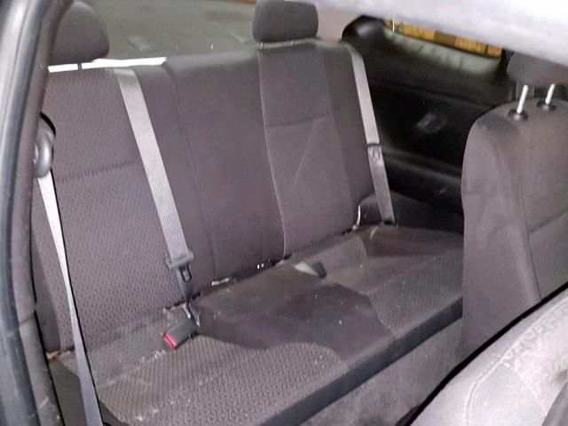 1G2AS18H997147411 - 2009 PONTIAC G5 BLACK photo 6
