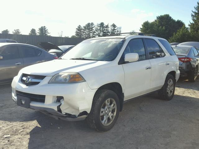 2HNYD18916H538883 - 2006 ACURA MDX TOURIN WHITE photo 2