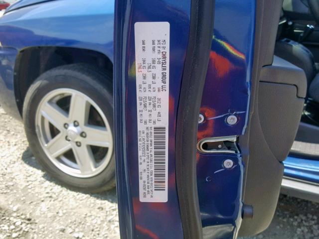 1J4NT4FA2AD503232 - 2010 JEEP COMPASS SP 蓝色 照片 10