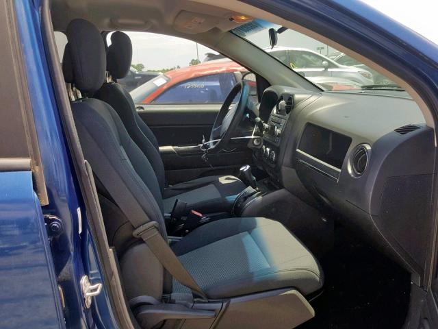 1J4NT4FA2AD503232 - 2010 JEEP COMPASS SP 蓝色 照片 5
