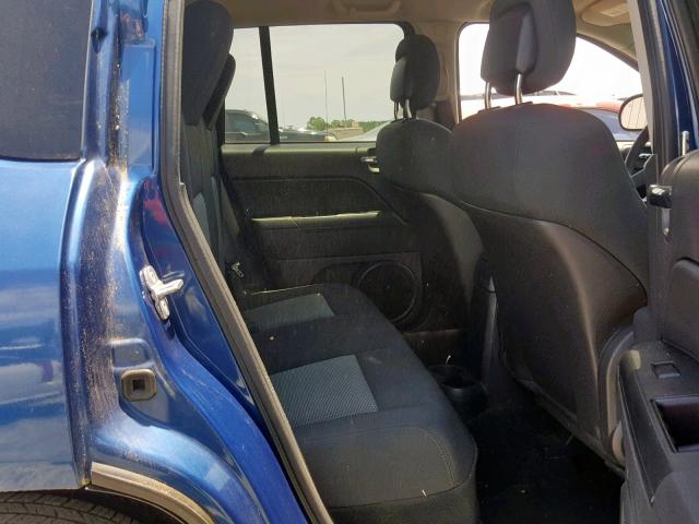 1J4NT4FA2AD503232 - 2010 JEEP COMPASS SP 蓝色 照片 6