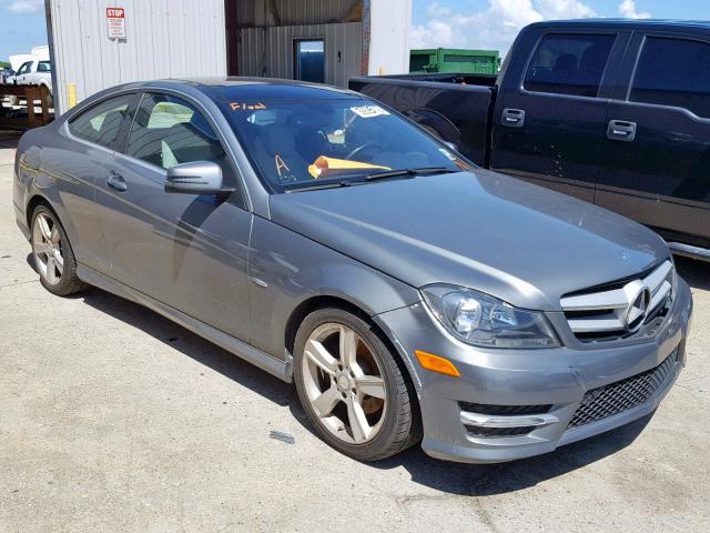 WDDGJ4HB3CF875170 - 2012 MERCEDES-BENZ C 250 SILVER photo 1