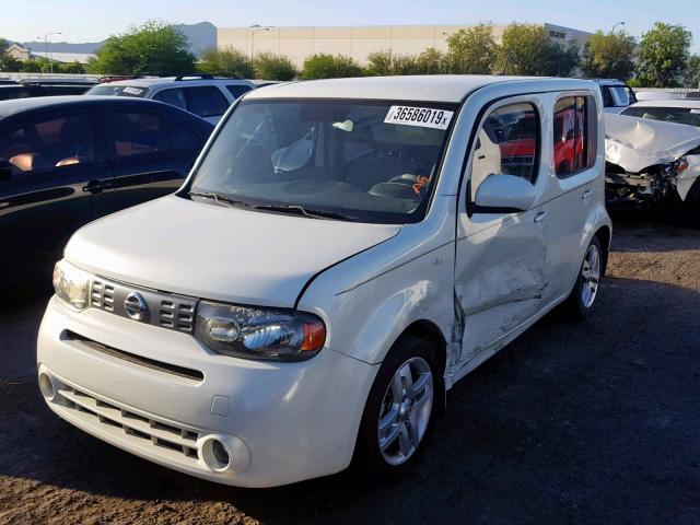 JN8AZ28R39T130945 - 2009 NISSAN CUBE BASE WHITE photo 2