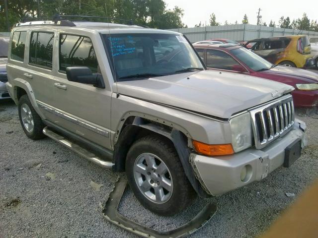 1J8HH58267C673391 - 2007 JEEP COMMANDER SILVER photo 1