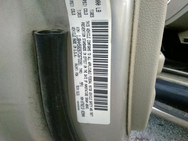 1J8HH58267C673391 - 2007 JEEP COMMANDER SILVER photo 10