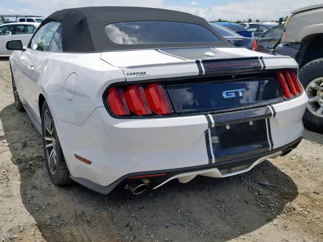 1FATP8FF7G5291229 - 2016 FORD MUSTANG GT WHITE photo 3