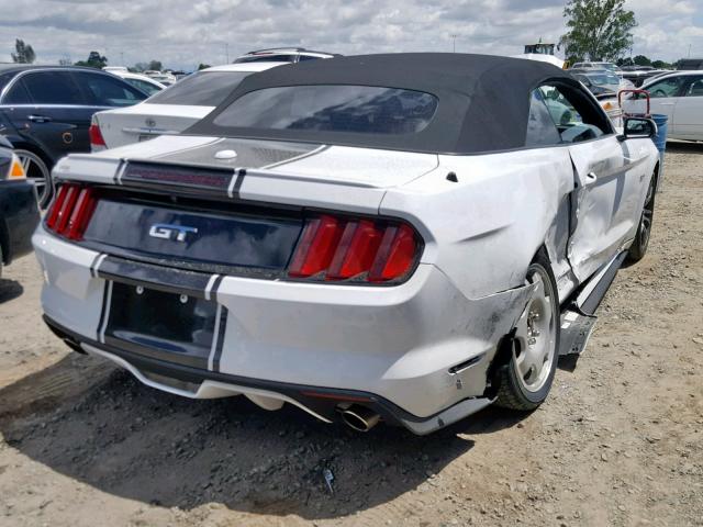 1FATP8FF7G5291229 - 2016 FORD MUSTANG GT WHITE photo 4