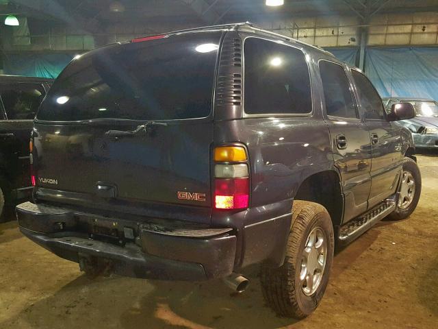 1GKEK63UX4J243739 - 2004 GMC YUKON DENA GRAY photo 4