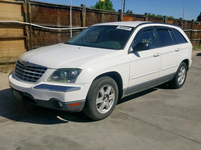 2C8GF68464R385694 - 2004 CHRYSLER PACIFICA WHITE photo 2