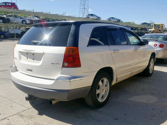 2C8GF68464R385694 - 2004 CHRYSLER PACIFICA WHITE photo 4