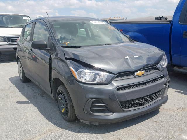 KL8CB6SA2HC782787 - 2017 CHEVROLET SPARK LS GRAY photo 1